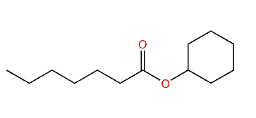 Cyclohexyl heptanoate